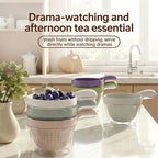 2-in-1 Strainer Serving Bowl