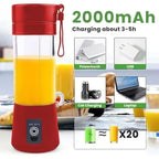 2-in-1 Juicer Bottle Compact Sleek Travel-Friendly
