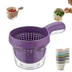 2-in-1 Strainer Serving Bowl