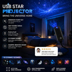Plug-and-Play HD Star Projector Over 50,000 satisfied user