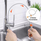 Unclog Kitchen Sinks Fast! Drain Cleaning Hook, Targets Blockages Precisely