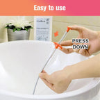 Unclog Kitchen Sinks Fast! Drain Cleaning Hook, Targets Blockages Precisely