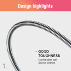 Unclog Kitchen Sinks Fast! Drain Cleaning Hook, Targets Blockages Precisely
