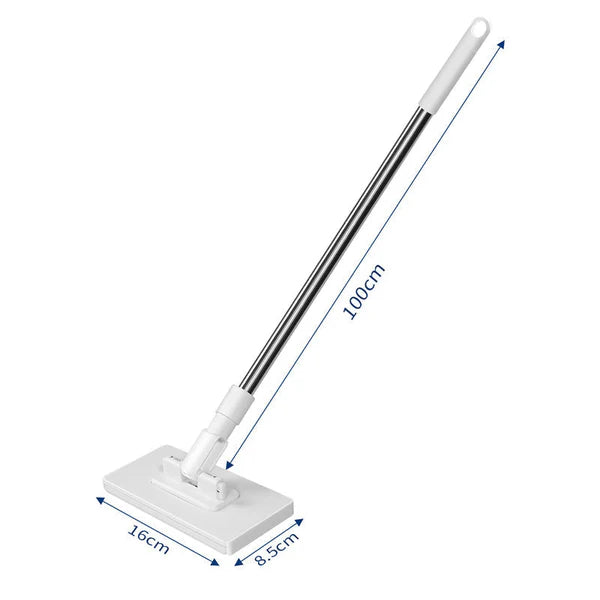 Disposable Dust Mop with 4 Reusable Cloths