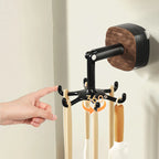 360° Rotating Duty Hooks Kitchen Utensil Holder