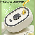 Electric Spray & Massage Hair Brush