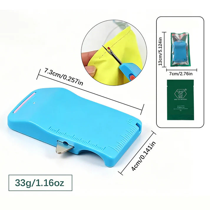Sewing Seam Guide & Ripper – Multi-functional Tool, Easy Seam Allowance & Stitch Removal