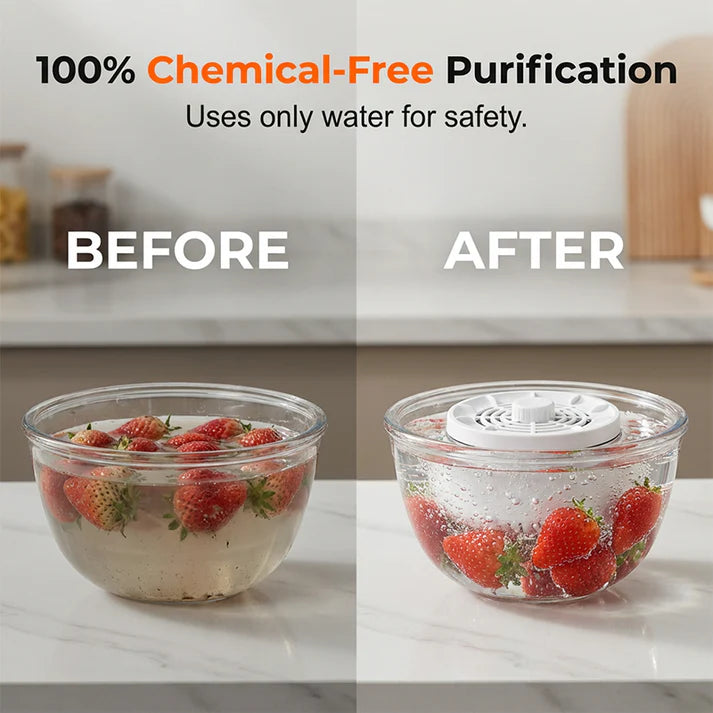 Flash Sale | Electrolytic Food Purifier | Fruit & Vegetable Cleaning Machine