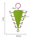 Multi-Functional V-Shaped Double Sided Hanger Storage Rack