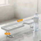 No-Drill Kitchen Sink Sponge Holder & Drain Rack